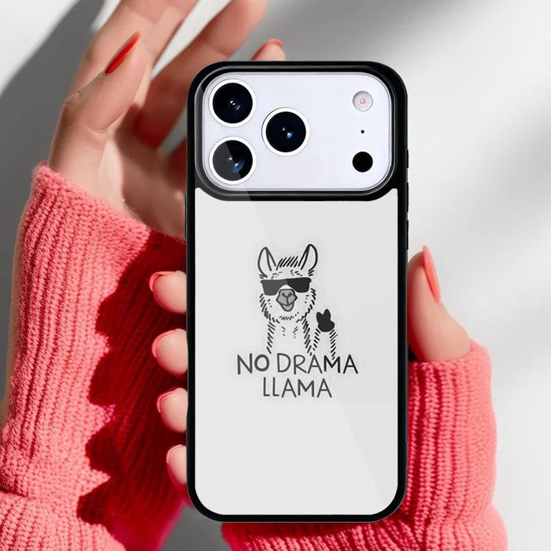 

no blade llama Phone Case for iPhone 17 Air 16e 15 14 13 Pro Max Back Cover for 12 11 Pro Coque iPhone 16 Pro