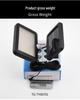 Solar-Powered Waterproof Motion Sensor Outdoor Wall & Garage Light