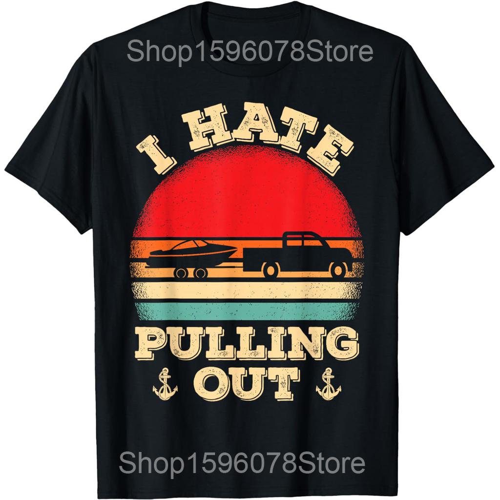 Life is Better on a Boat Captain Boater Boating T Shirts Men Cotton Humor Streetwear Tee Short Sleeve Unisex Loose Clothing