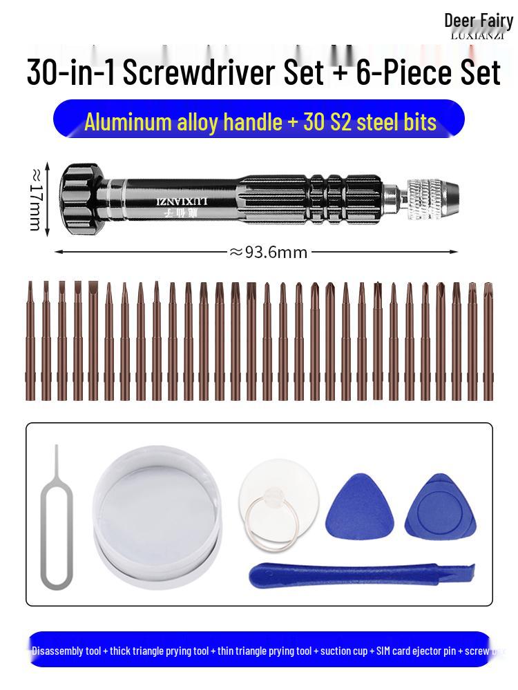 Smartphone Repair Screwdriver Set for Samsung & Apple