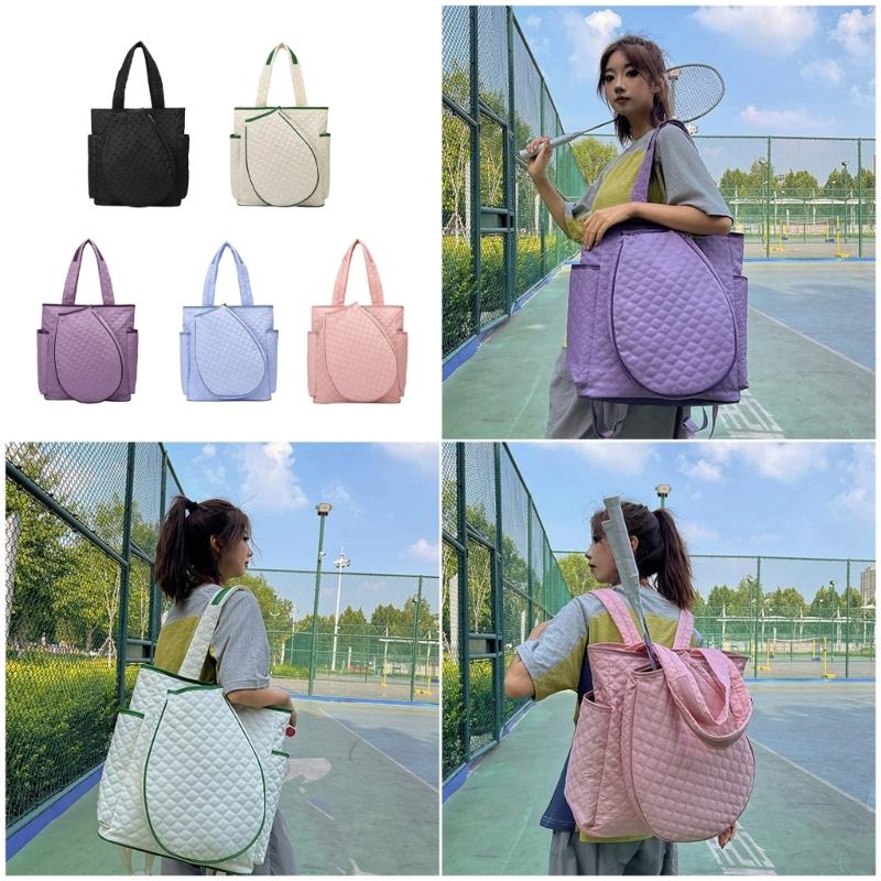 Tennis Bags for Women Men Tennis Racket Bag Backpack for Tennis Racquet,Pickleballs Paddles Large Sports Handbags Gift