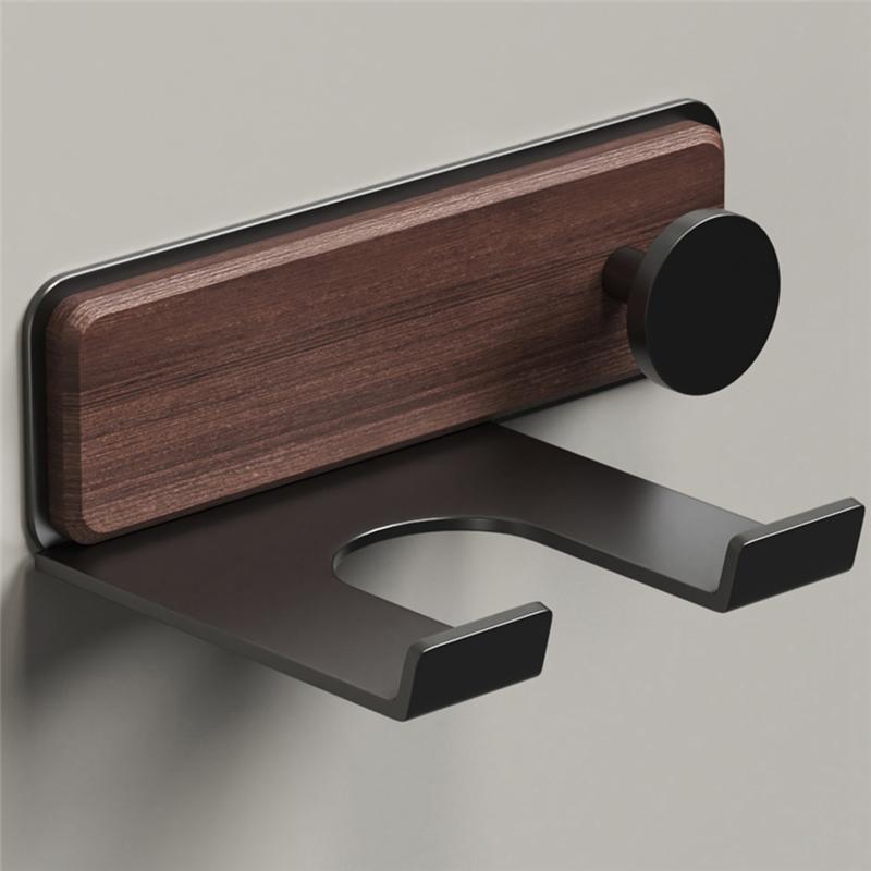 M-Modern-Hair Dryer Holder, Suitable For Dyson/Leifen, No Drilling Required, Bathroom Shelf, Easy Installation, Storage Rack
