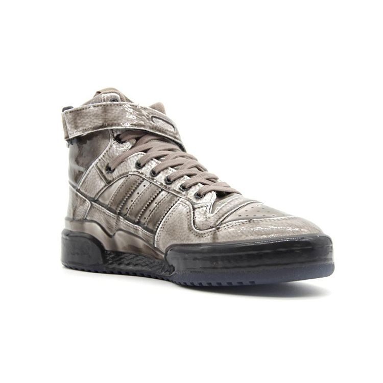 Jeremy Scott x adidas Forum High Dipped - Carbon Sneakers Unisex Grigio Colore Fornitore G54999