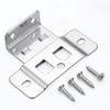28pcs Set (8pcs Corner Braces And 20pcs Screws) | Thickened Metal Fixing Buckle 2-In-1 Connector | Furniture Connecting Bracket,