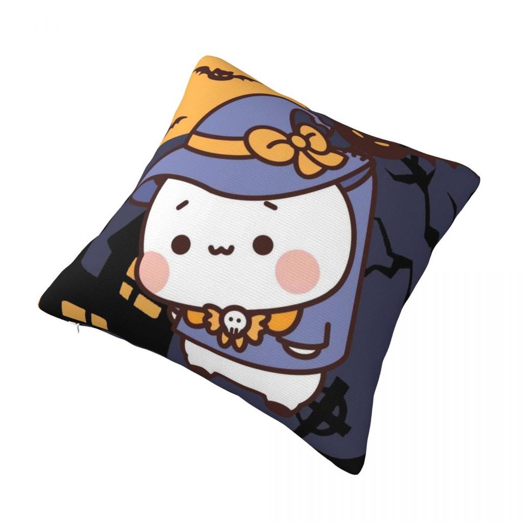 Pillow Case Bubu & Dudu Halloween Soft Pillow Cover Vintage Cushion Cover Custom Pillowcases For Sofa Bedroom Home Decor