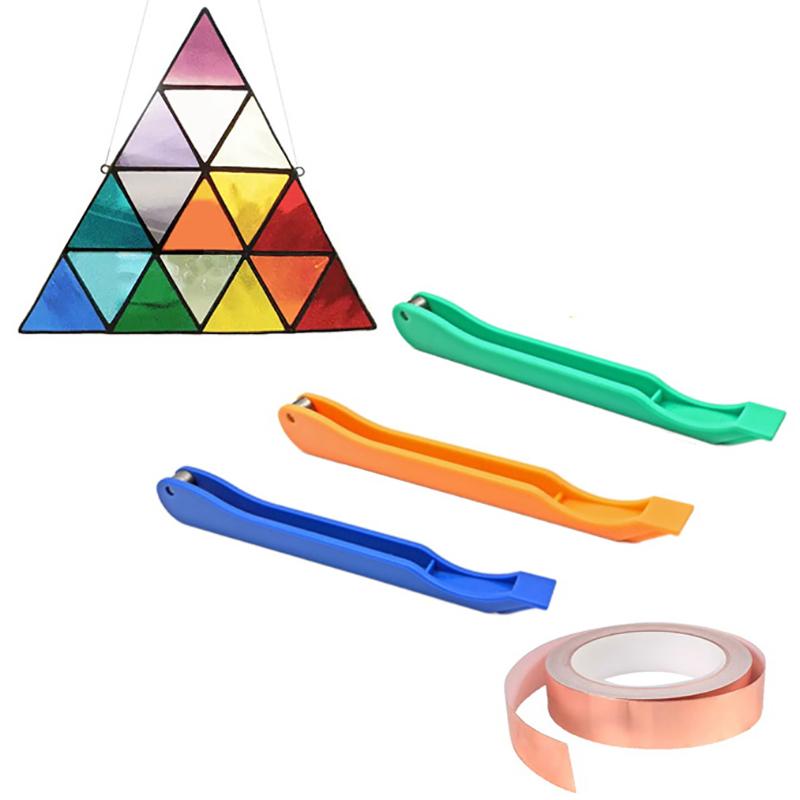 7/32" Kupferfolien-Handfolierer für Buntglas Buntglas-Handfolierwerkzeug Buntglas-Handfolierer Kupferfolienverpackung