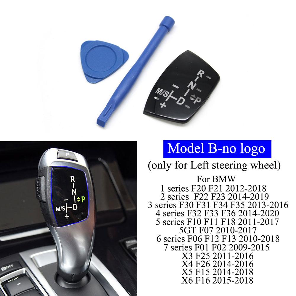 Car Interior Gear Shift Knob Panel Trim Cover Sticker For BMW F20 F30 F31 F10 F11 F01 F02 F25 F26 G30 G31 G32 G11 G12 G01 G02