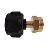 Brass Gas Cylinder Tank Refill Adapter Gas Cylinder Tank Adapter Converts POL To QCC1 for Outdoor Grill BBQ