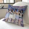 Kpop I-ILLIT Pillow Anime Pillow Sofa Bed Head Pillow Cover Cushion Cover 45x45 Cm Fashion
