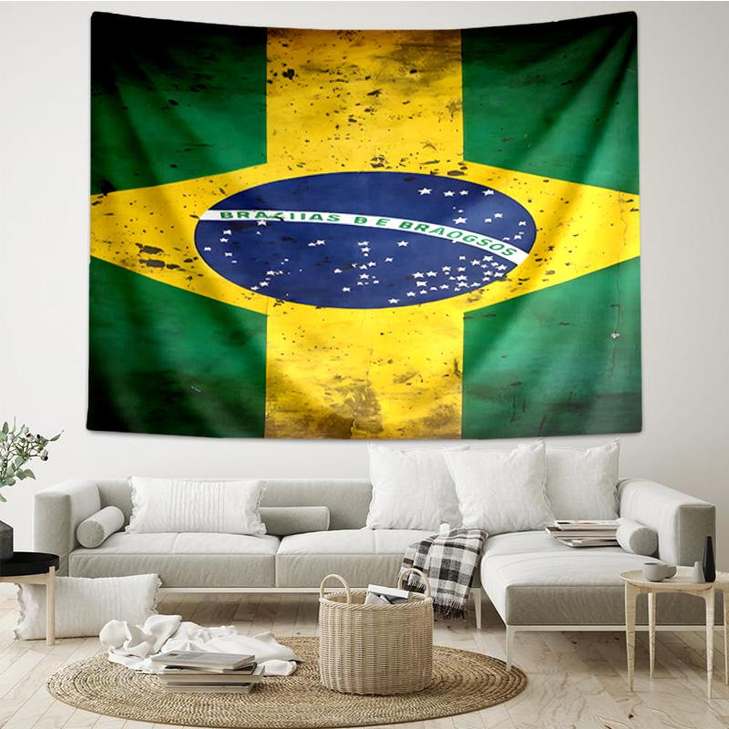 1PC Brazil Artwork Printed Tapestry Room Decoration Wall Hanging for Living Room Bedroom, dormitory, Birthday and Christmas gifts