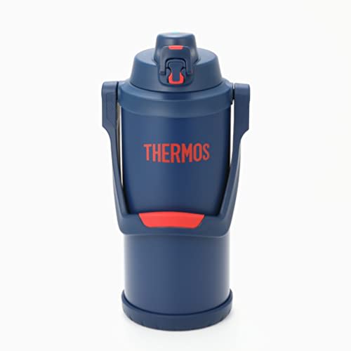 Thermos Water Bottle Vacuum Insulated Sports Jug 3.0L Navy Red FFV-3001 NV-R