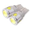 Yours T10 2.5W Power LED Wedge Bulb for Position, License Plate, and Interior Lights, White, 2pcs [2] M