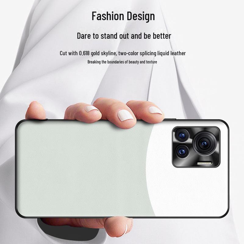 Motorola X30pro Liquid Leather Protective Case - Anti-Fall Shell, One Piece Ship.