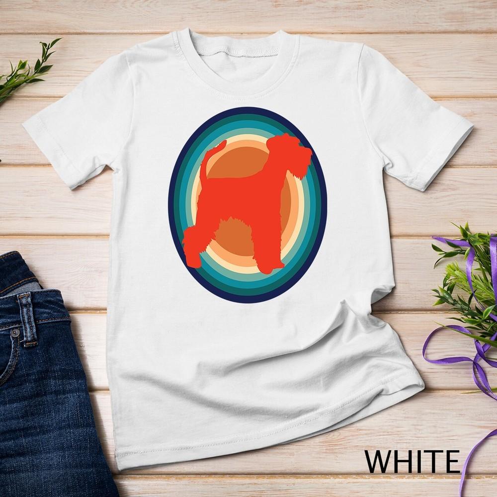 

Retro Style Miniature Schnauzer Dog Unisex T-shirt S