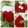 Christmas Decorations Tree With Socks Hat Gloves For Holiday Home Decor Gift
