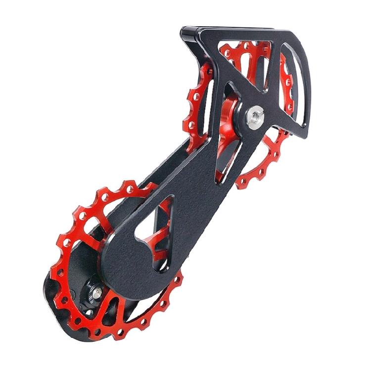 Low Frictions 16T Bike Rear Derailleur Pulley Systems, Aluminum with Ceramic Bearing for R8000 R8800 5800 Climbing Ease