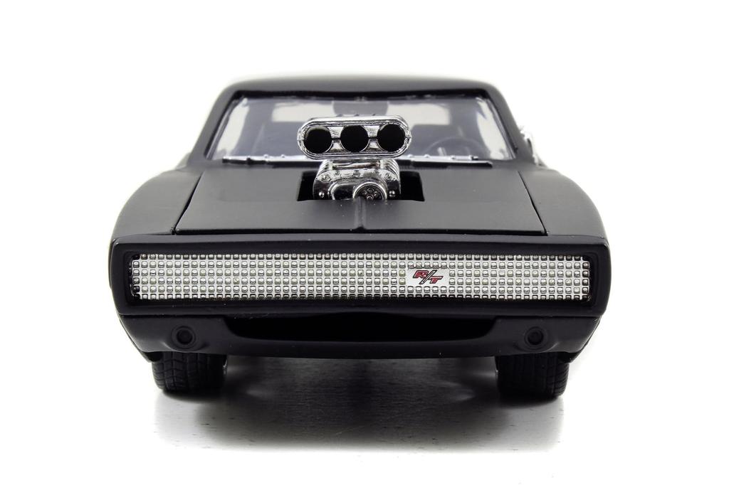 JADA TOYS 1/24 Scale Fast & Furious Diecast Car: DOM'S 1970 DODGE CHARENGER R/T