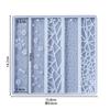 New Laser Bookmark Silicone Mold Multi Shape Epoxy Resin Mould Holographic Light For DIY Decor Craft Jewelry Making Tools