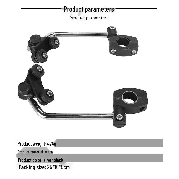 Motorcycle Windshield Mounting Bracket Kit