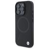 BMW BMHMP16X23RTPK iPhone 16 Pro Max 6.9" black/black hardcase Sign Leather Half Textured And Circle MagSafe