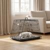 30"(76 cm) Car Dog Crate Collapsible Slanted with Tray & Handle