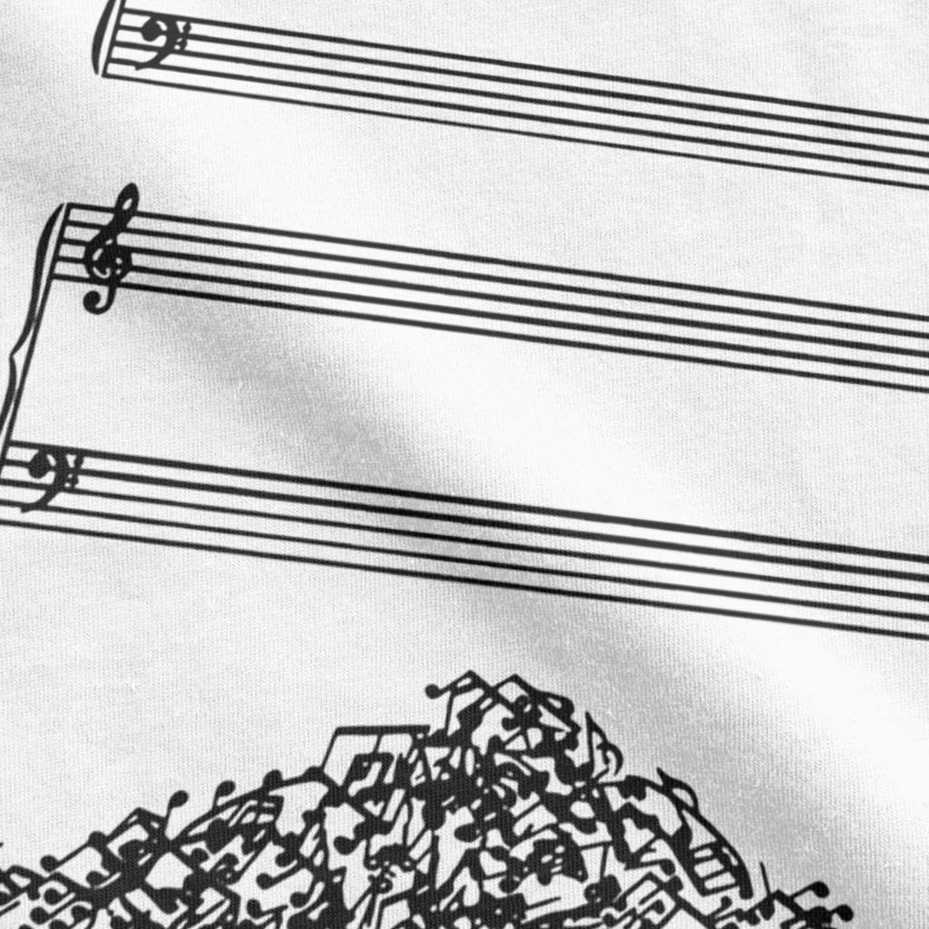 The Sound Of Silence Music T-Shirt for Men Casual Cotton Tee Shirt Round Collar Short Sleeve T Shirt Printed Clothes