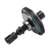 RC Steel Reduction Gear Black Upgrade Metal Reduction Gear for ZD Racing 7509 110 RC Car