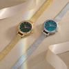 Authorized Distributor Olivia Burton Watch Ladies OB16MN13 Classics Mini Dial Teal Sunray Silver Boucle Mesh [OLIVIA BURTON]