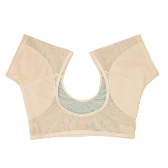 

Женские топы с U-образным вырезом, с коротким рукавом, дышащая, влагоотводящая майка из хлопка под мышками, бесшовный невидимый дизайн, короткие базовые топы M