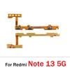 Power On Off Button Volume Key Switch Flex Cable For Xiaomi Redmi Note 10 10s 11 11s 11E 11T 12 12s 12 13 Pro Plus 4G 5G