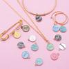 12Pcs/lot Alloy Drip Oil Charm Color Twelve Constellations Enamel Pendant for Jewelry Making DIY Bracelet Necklace Accessories