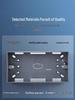 Type 146 White PVC Surface Mount Junction Box: Flame Retardant British Switch/Socket Back Box