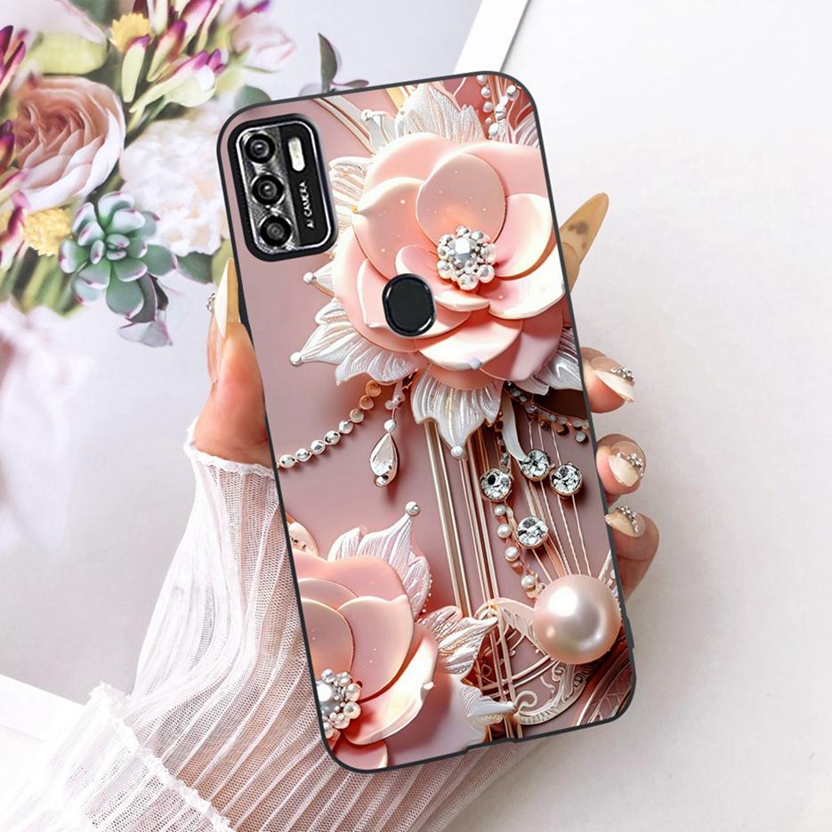 For ZTE Blade A7s 2020 Case A7020 Cute Lion Fashion Painted Cover Soft TPU Matte Phone Case For ZTE Blade A7s 2020 BladeA7s Bags
