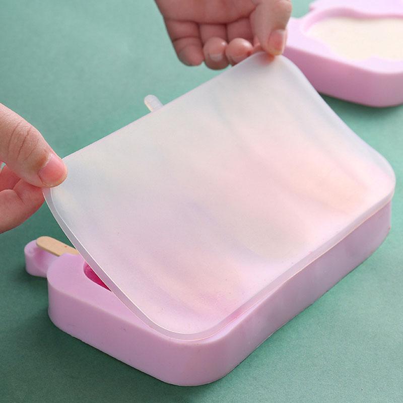 Silicone Ice Cream Tools for Homemade Popsicles, Ice Creams, and Frozen Treats