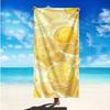 Bananas Graphic Beach Towel Fun Tropical Banana Print Quick Dry Sandproof Absorbent Towel for Summer Beach Travel Vacation