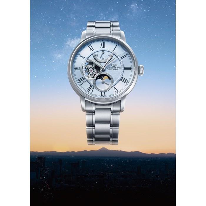 [Orient Star] ORIENT STAR Automatic Watch M45 F7 Mechanical Moon Phase Japanese-Made Limited Edition 270pcs with Extra Strap 2-Year