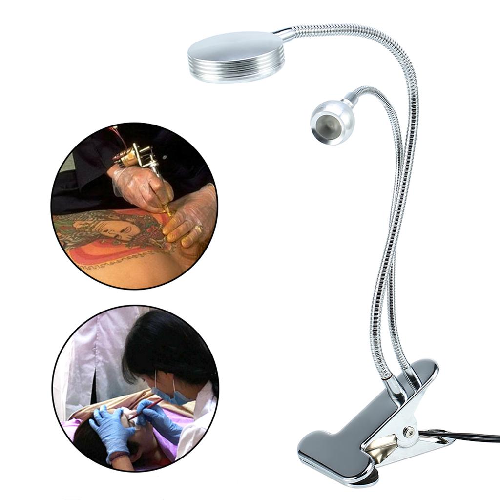 2in1 Portable USB Makeup Tattoo Permanent LED Lamp Adjustable Eyelash Manicure Light