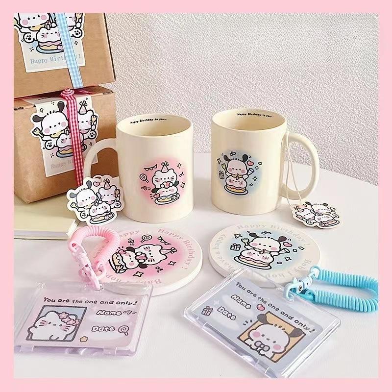 Søt Tegneserie Hjemmekopp Fargerik Katteunge Personlig Forretningsgave Suvenir Hjem Hybel Melkekopp