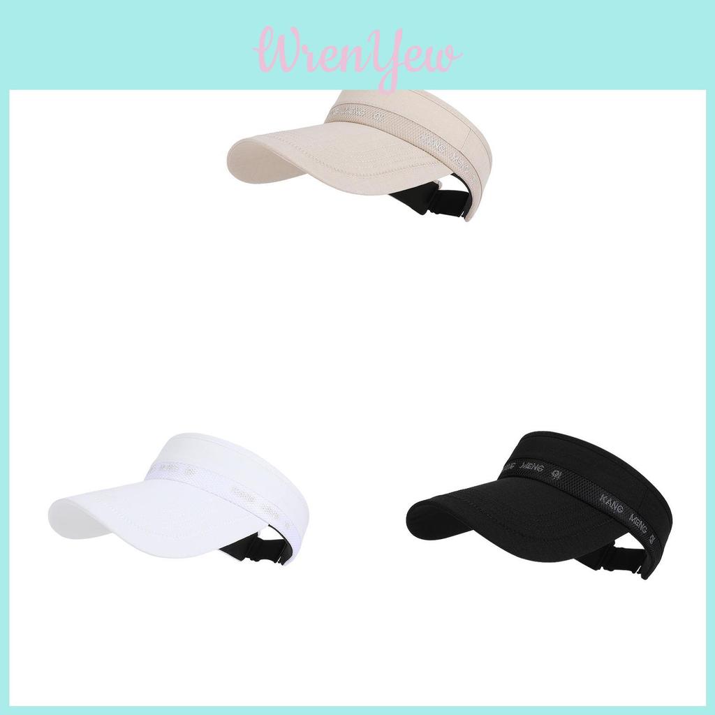 Summer Sun Protection Cap For Women With Large Brim Breathable Polyester Outdoor Casual Ride Hat