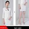 Women's Professional Workwear Suit: Skirt Set for Hotel, Salon, and Jewelry Store Managers