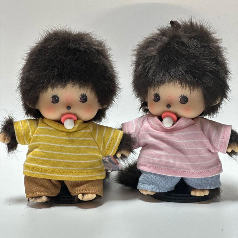 Children's DIY Monkey Cute 15cm Kawaii Plush Doll Soft Super School Bag Pendant Keychain Stuffed Animal Movie Doll Birthday Gift