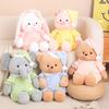 Animal Pajamas Goodnight Series Plush Toy Rabbit Pig Bear Elephant Doll Gift