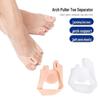 Double-Hole Toe Separator Insoles with Shock-Absorbing Arch, Massage Cushion, Flexible Anti-Wear Strap; Customizable Cut-to-Fit Design