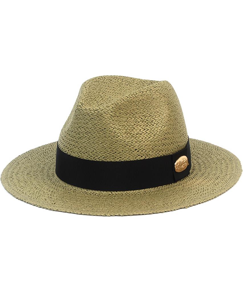 Yunibeosyeolkemiseuteuli Swing Basic Khaki Fedora Summer Fedora