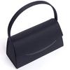 Aurora Black Formal Bag with a Satin Top, Water-Repellent, and Large Design. Perfect for Weddings, Funerals, Entrance Ceremonies, Graduations, and