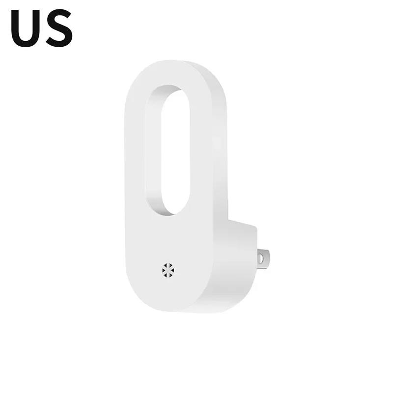 LED Plug Night Light EU/US Wall Socket Lamp With Twilight Sensor Energy Saving Kids Room Bedroo Portable Night Lights