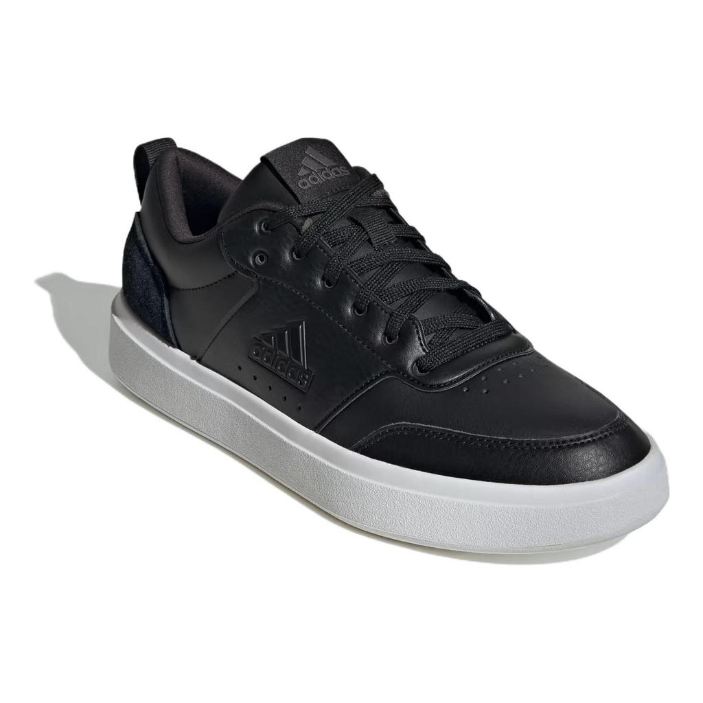 Adidas Park St Sapatos de Skate Confortáveis Antiderrapantes Absorventes de Choque Cano Baixo Masculinos Sapatos de Skate Preto IG9846