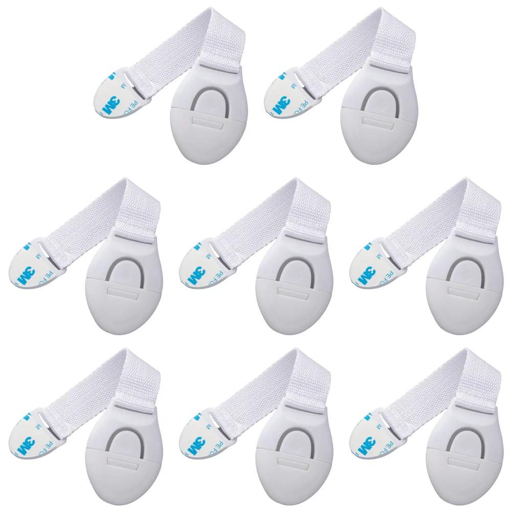 1-20PCS Child Safety Cabinet Lock Plastic Safety Latches Kids Safety Door Lock Protection Drawer Door Cabinet Lock