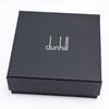 Dunhill 3cm Wide Reversible Grained Leather Belt with Round Roller Black and Stringer System UK Men's Buckle, Navy, Compatible, DU24F4T22PO001,