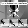 6PCS Noiseless Retractable Ballpoint Pen Chinese Styles Design Smooth Writing For Students Professional
